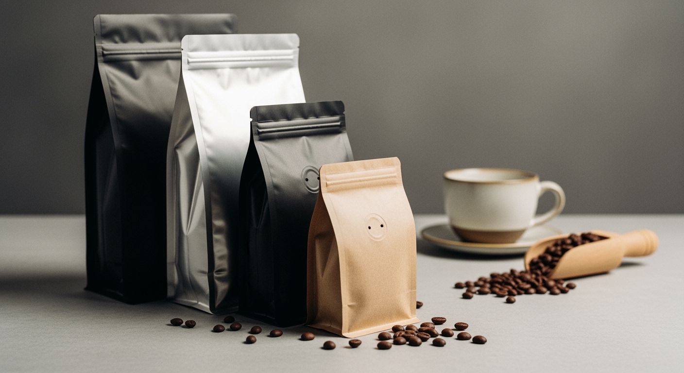 flat bottom coffee bags
