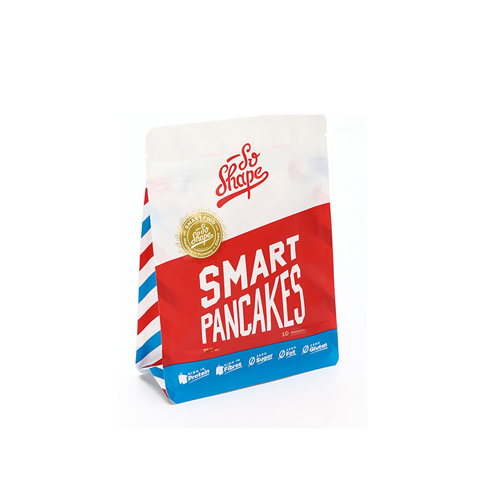 Custom Printed Recyclable Flat Bottom Pouches