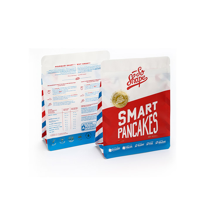 Recyclable Flat Bottom Pouches for Food Packaging Recyclable Flat Bottom Pouches for Food Packaging