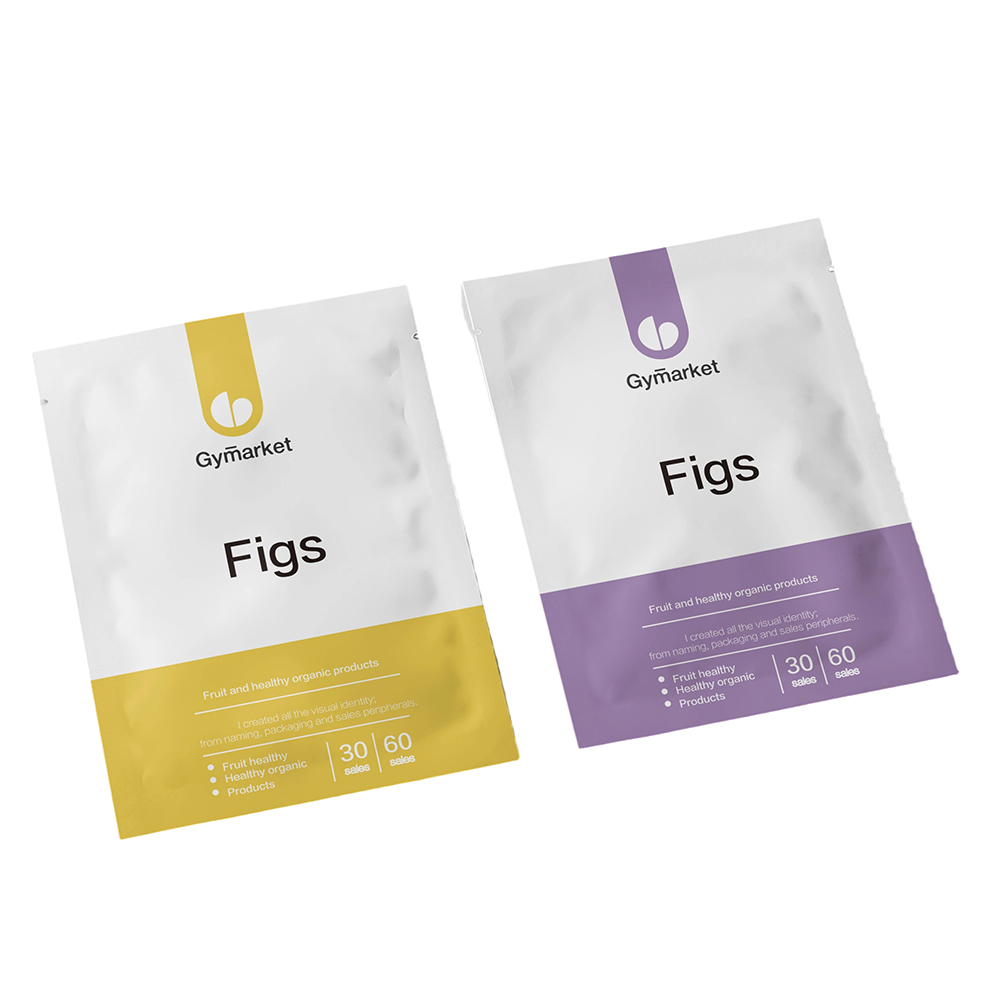 Custom Three Side Seal Pouch for Food & Snack Packaging Custom Three Side Seal Pouch for Food & Snack Packaging