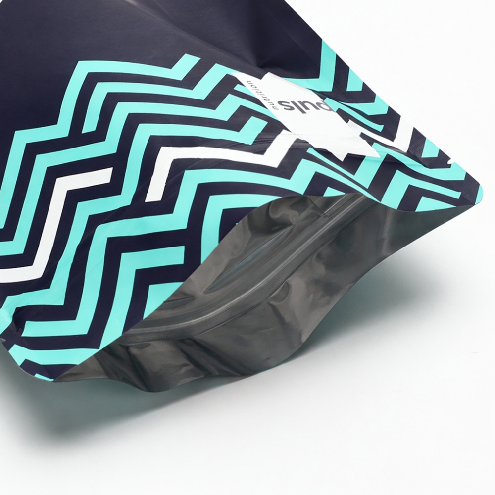 Flat Bottom Bag with Press-Lock Zipper Flat Bottom Bag with Press-Lock Zipper