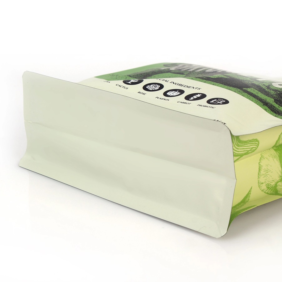 Flat Bottom Pet Food Bag with Zipper Flat Bottom Pet Food Bag with Zipper
