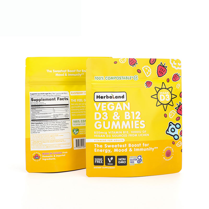 Custom Compostable Stand-Up Candy Bags Custom Compostable Stand-Up Candy Bags