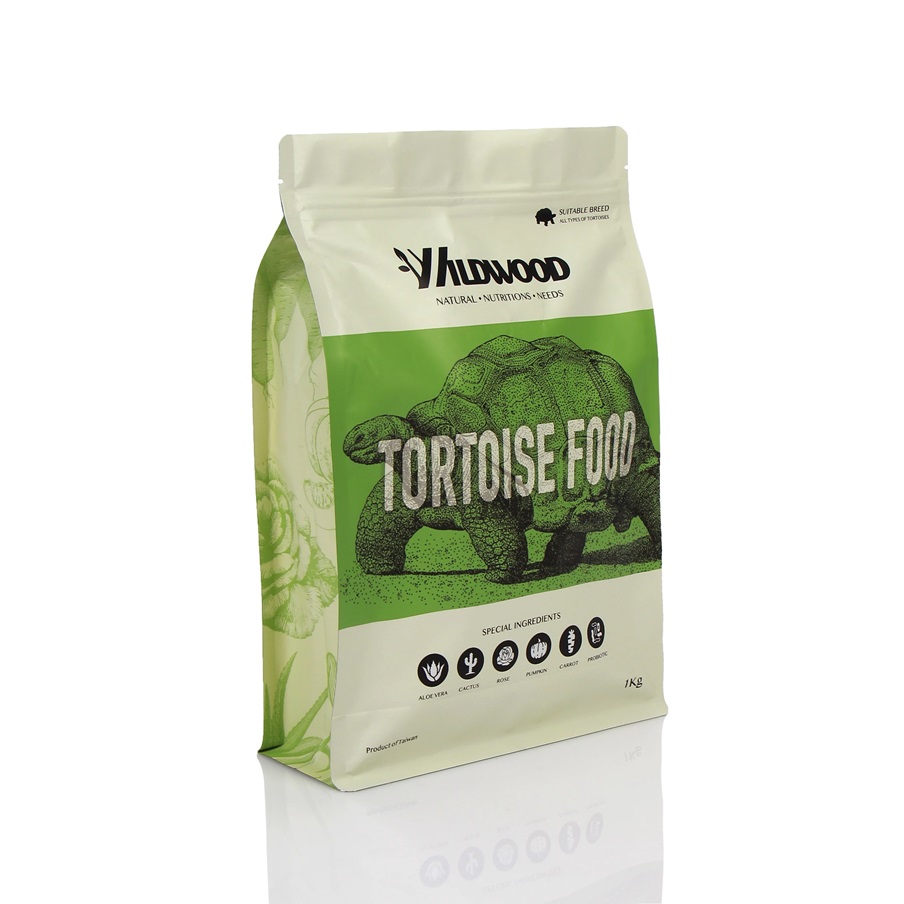 Flat Bottom Pet Food Bag with Zipper