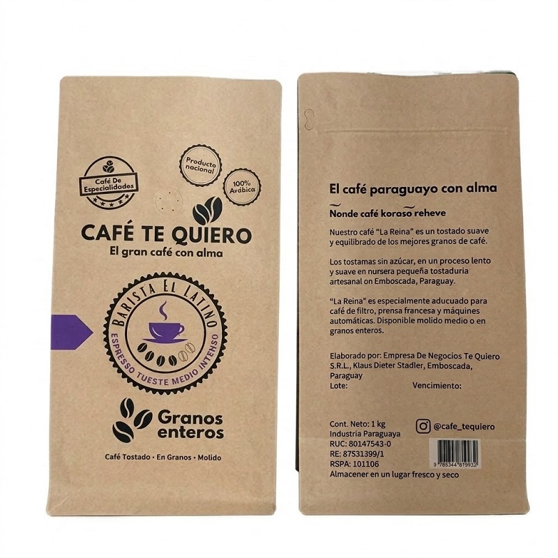 Kraft Paper Coffee Bean Bags